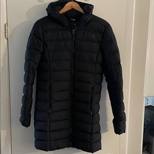 Women's North Face Black Puffer Jacket